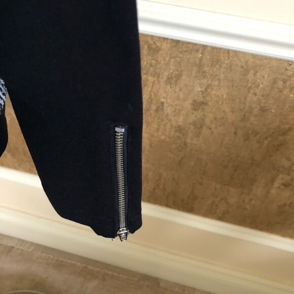 Liquid New York black ivory patterned blazer 4 - Picture 3 of 8